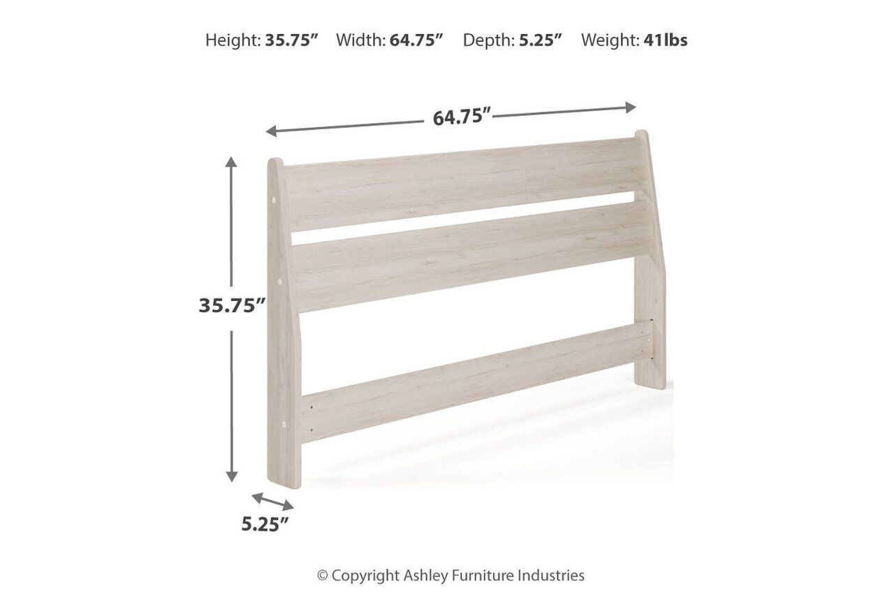 Socalle Natural Queen Platform Bed EB1864B1