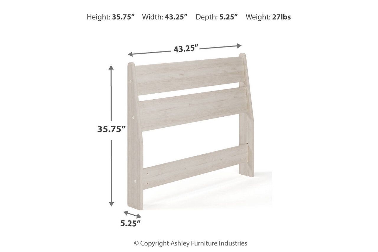 Socalle Natural Twin Platform Bed EB1864B3
