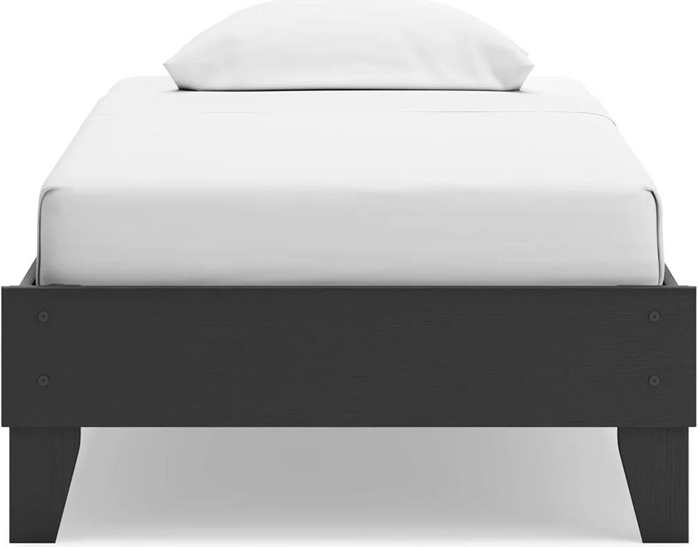 Socalle Twin Platform Bed In Black EB1865111