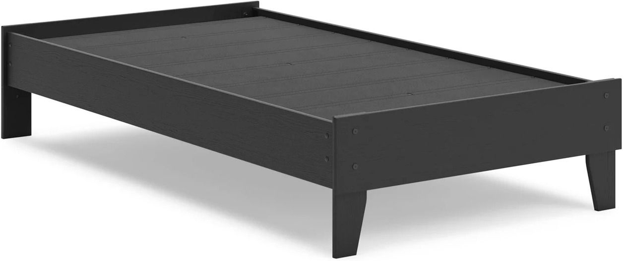 Socalle Twin Platform Bed In Black EB1865111