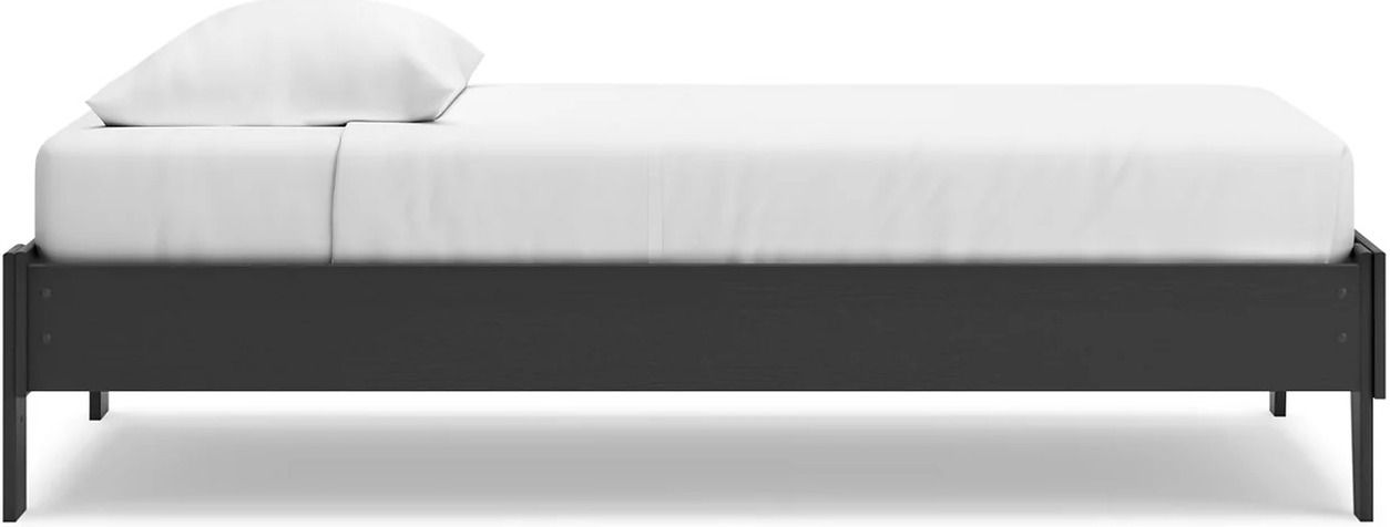 Socalle Twin Platform Bed In Black EB1865111