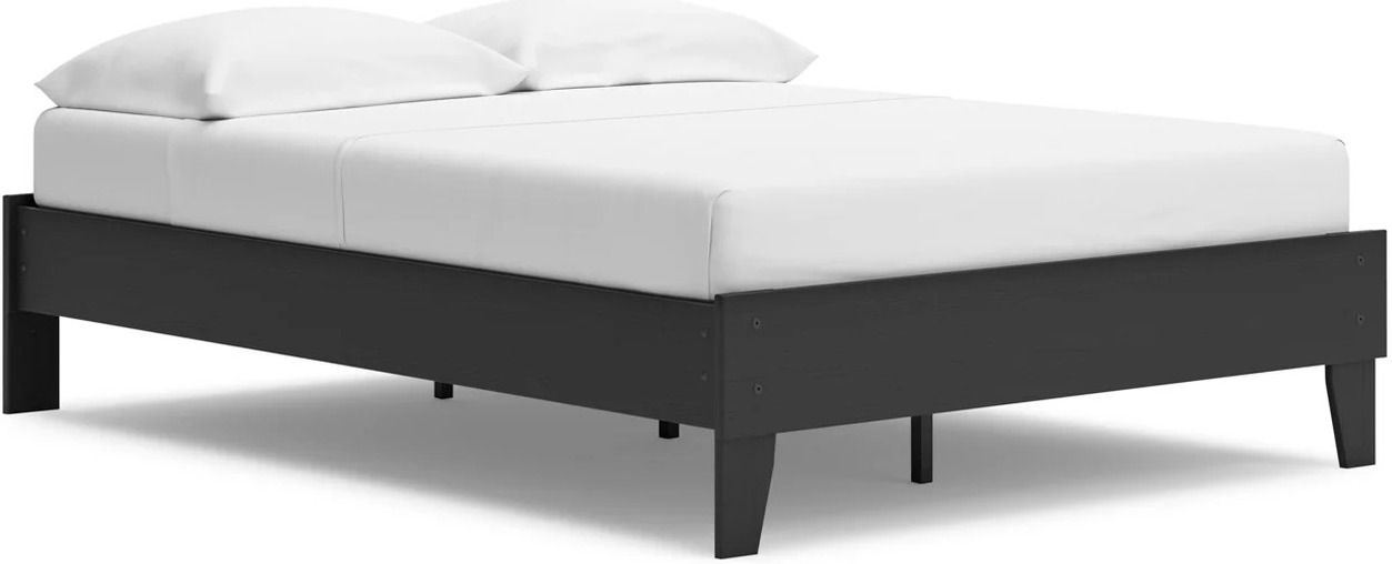 Socalle Full Platform Bed In Black EB1865112