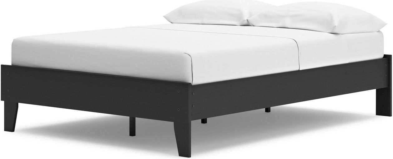 Socalle Full Platform Bed In Black EB1865112