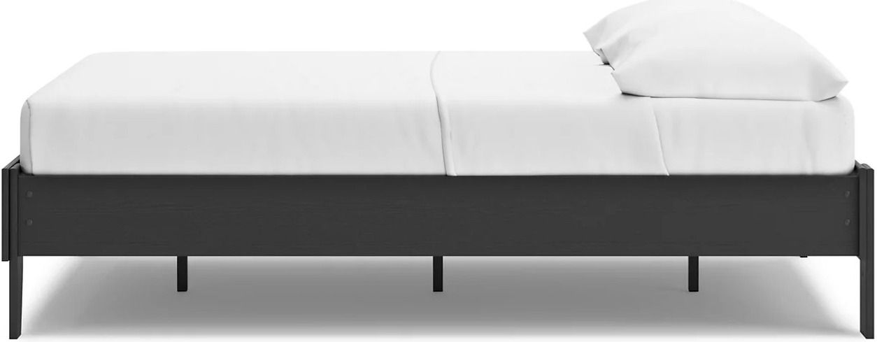 Socalle Full Platform Bed In Black EB1865112