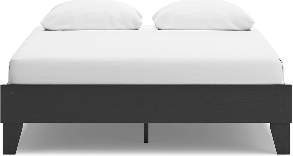 Socalle Queen Platform Bed In Black EB1865113