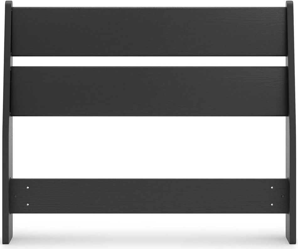 Socalle Twin Panel Headboard In Black EB1865155