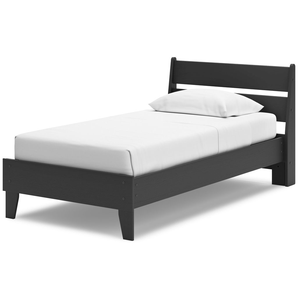 Socalle Twin Panel Headboard In Black EB1865155