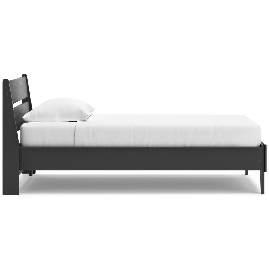 Socalle Twin Panel Headboard In Black EB1865155