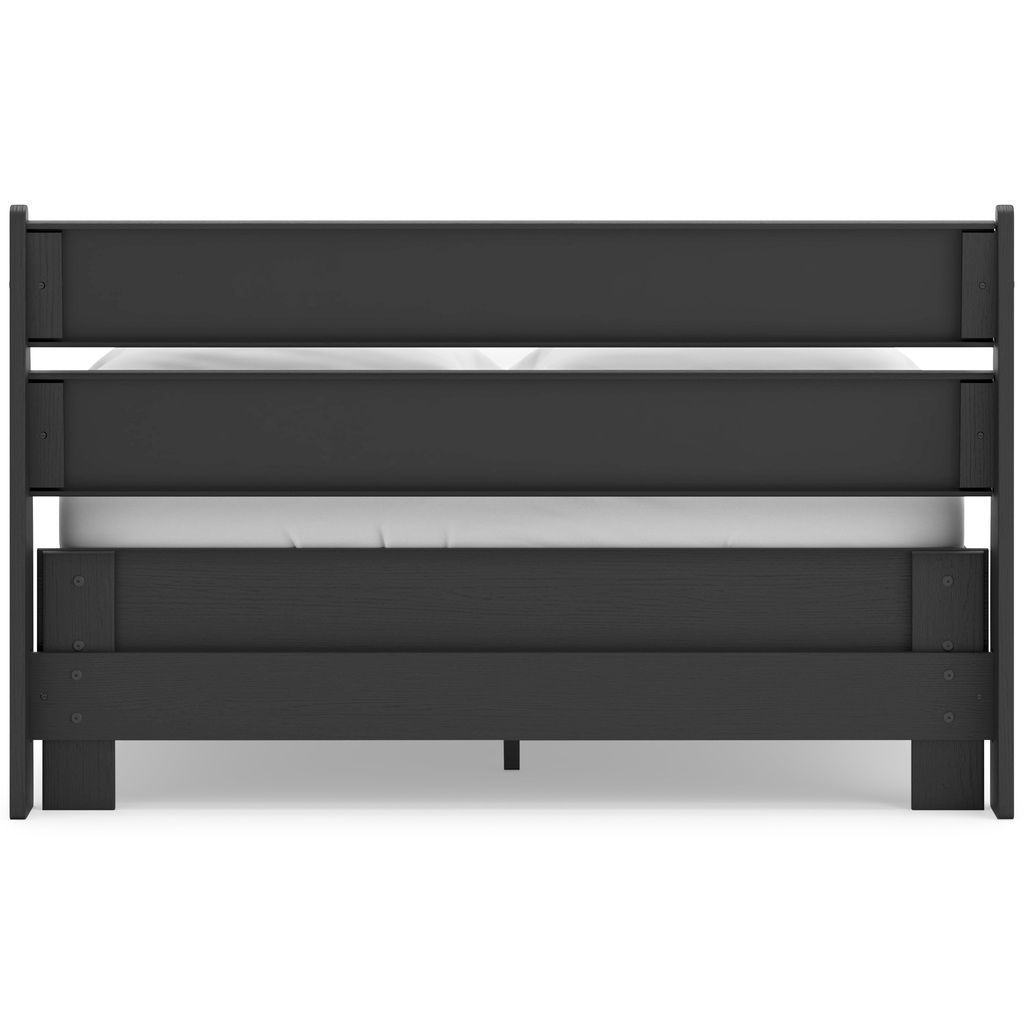 Socalle Full Panel Headboard In Black EB1865156