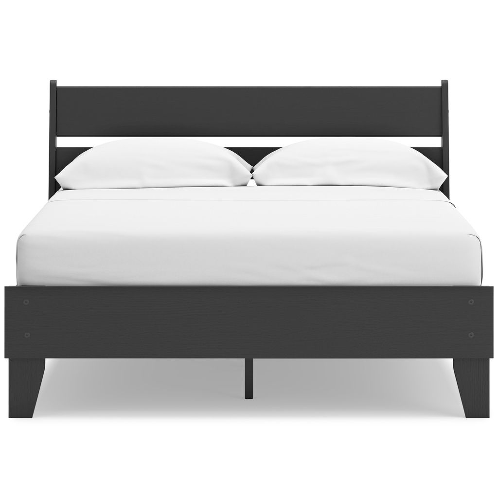 Socalle Full Panel Headboard In Black EB1865156