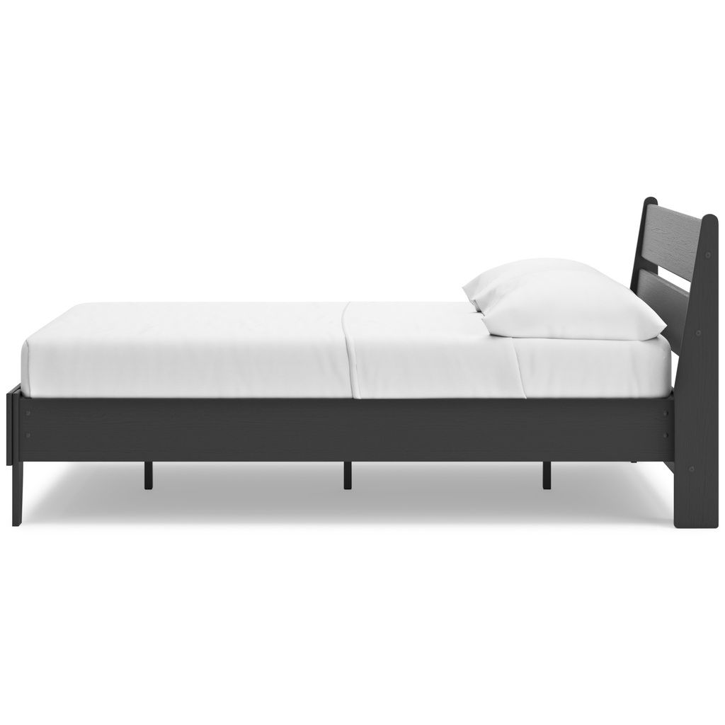 Socalle Full Panel Headboard In Black EB1865156