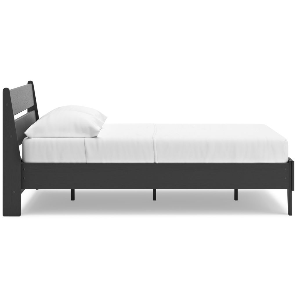 Socalle Full Panel Headboard In Black EB1865156