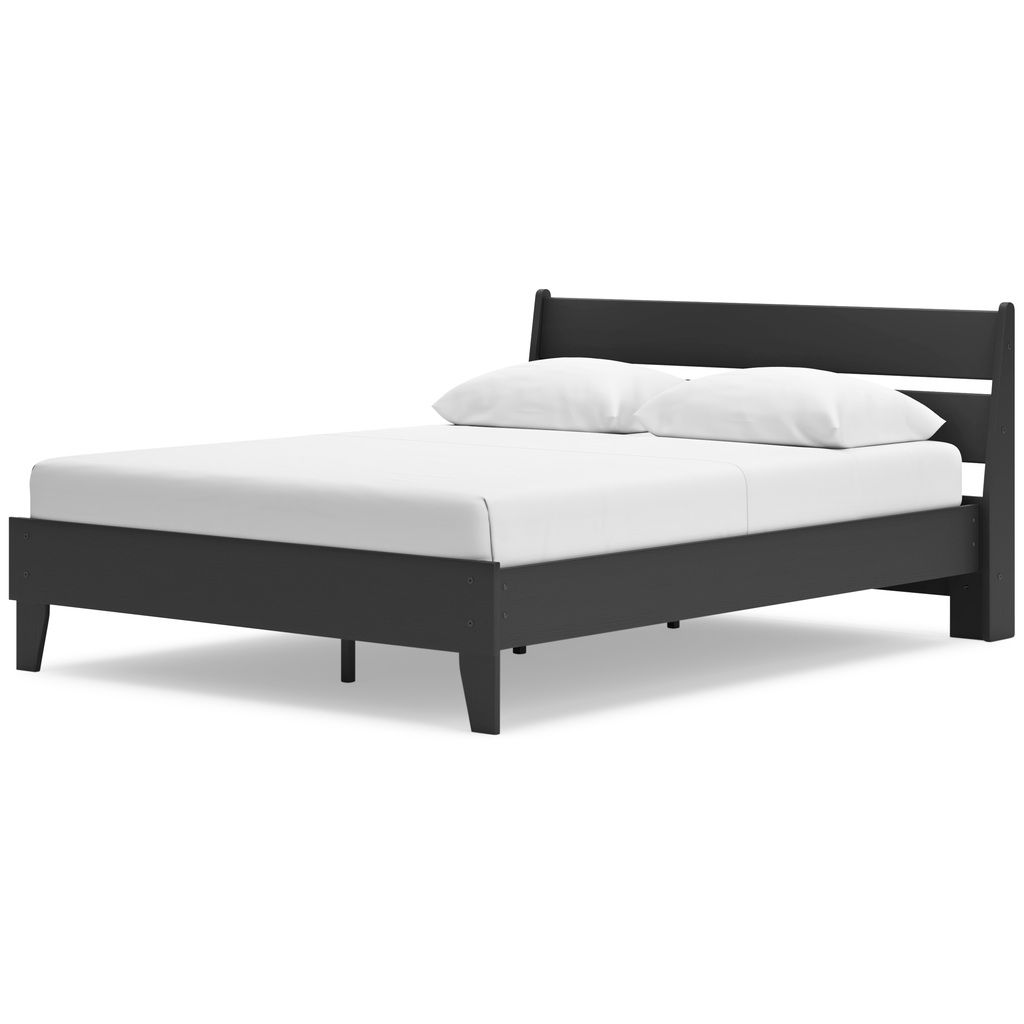 Socalle Queen Panel Headboard In Black EB1865157