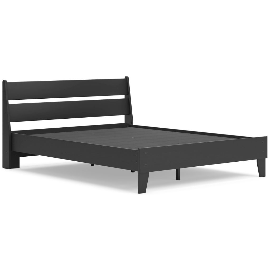 Socalle Queen Panel Headboard In Black EB1865157
