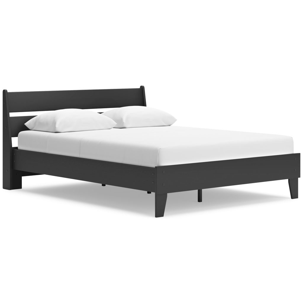 Socalle Queen Panel Headboard In Black EB1865157