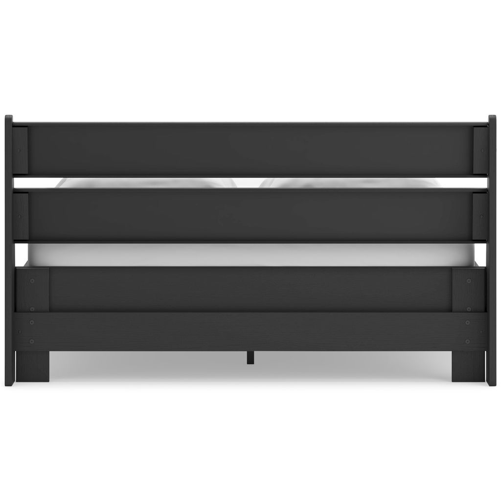 Socalle Queen Panel Headboard In Black EB1865157