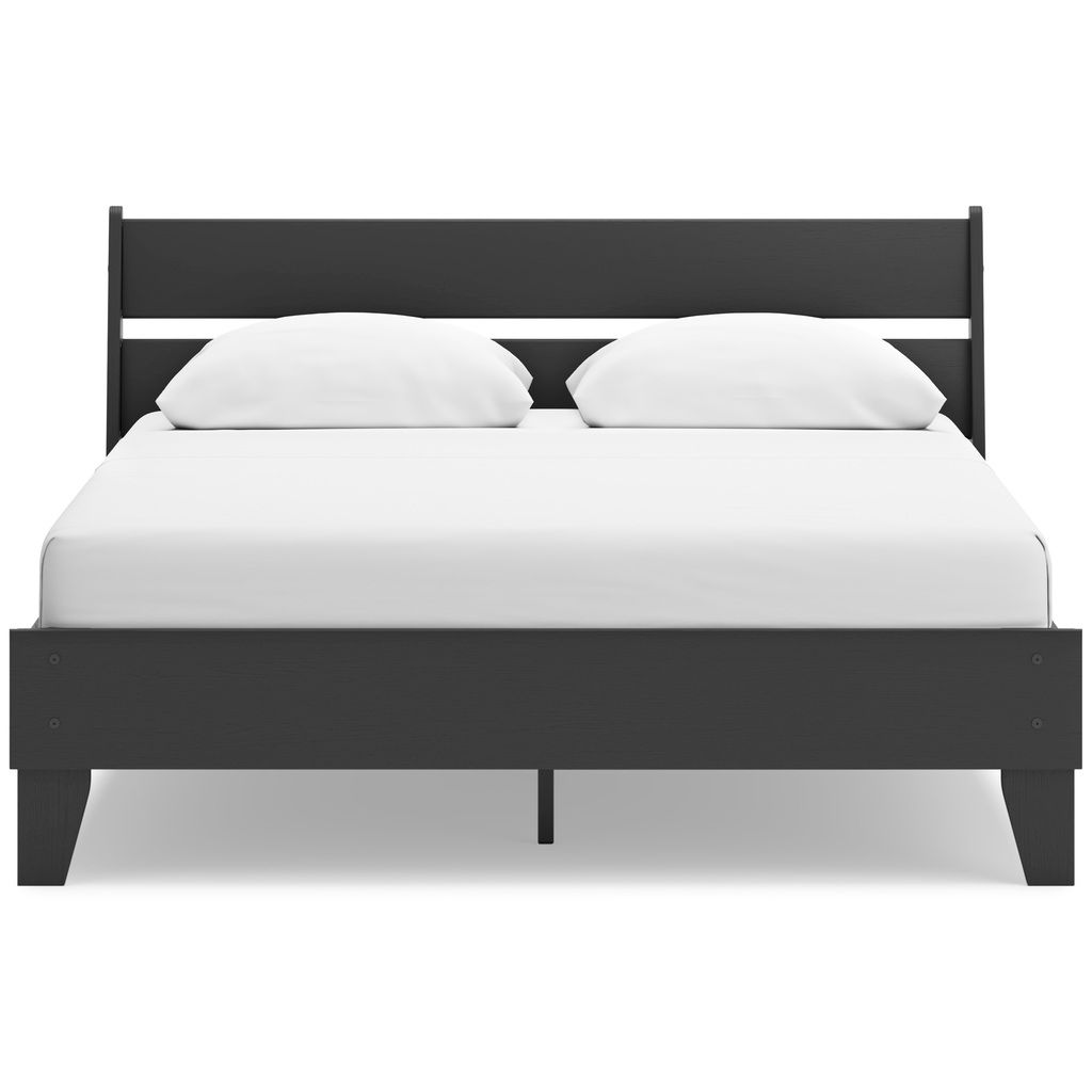 Socalle Queen Panel Headboard In Black EB1865157