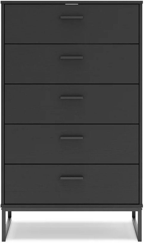 Socalle Chest of Drawers In Black EB1865245