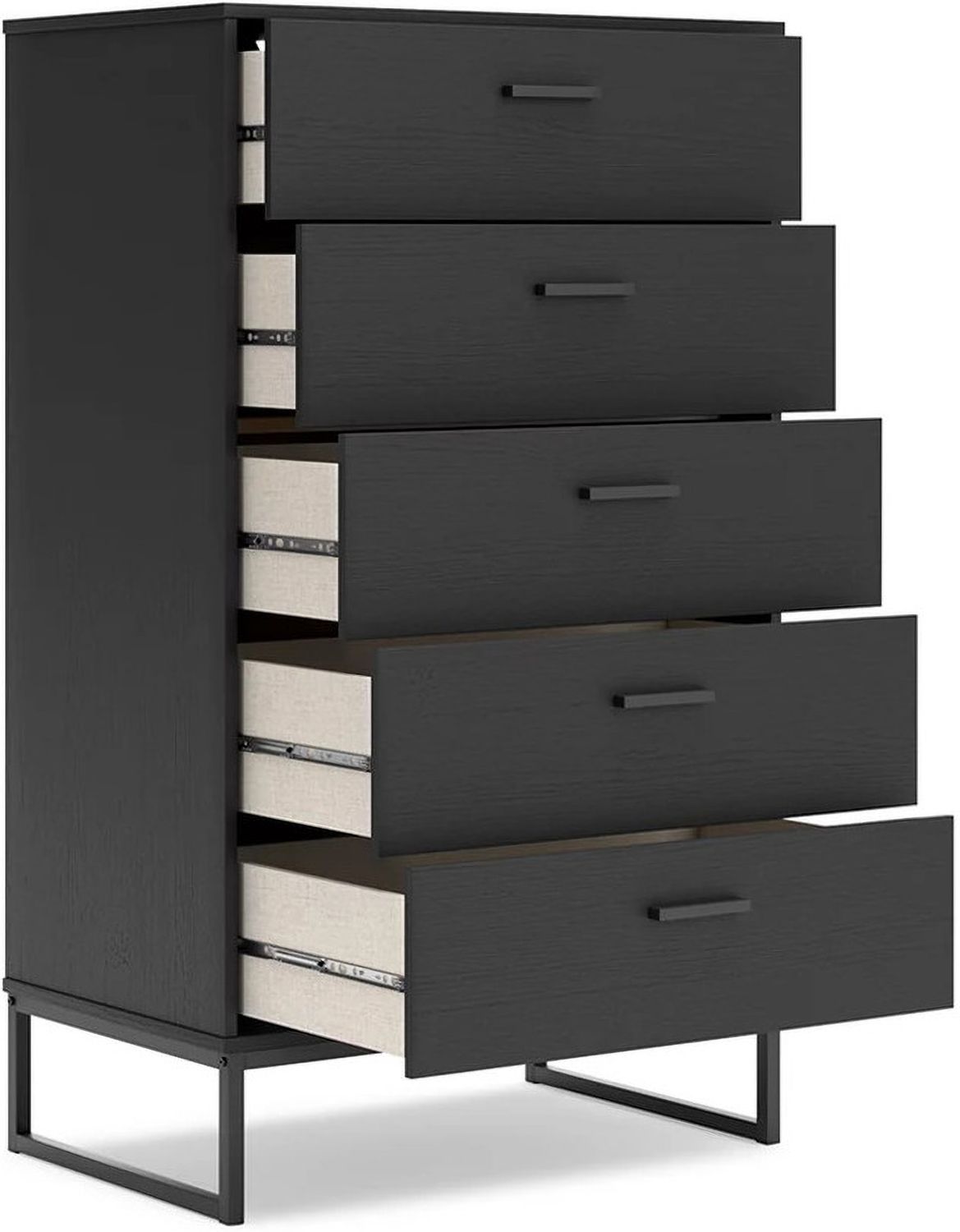 Socalle Chest of Drawers In Black EB1865245