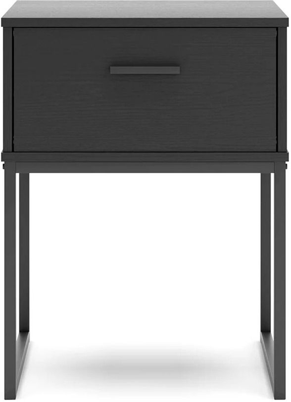 Socalle Nightstand In Black EB1865291