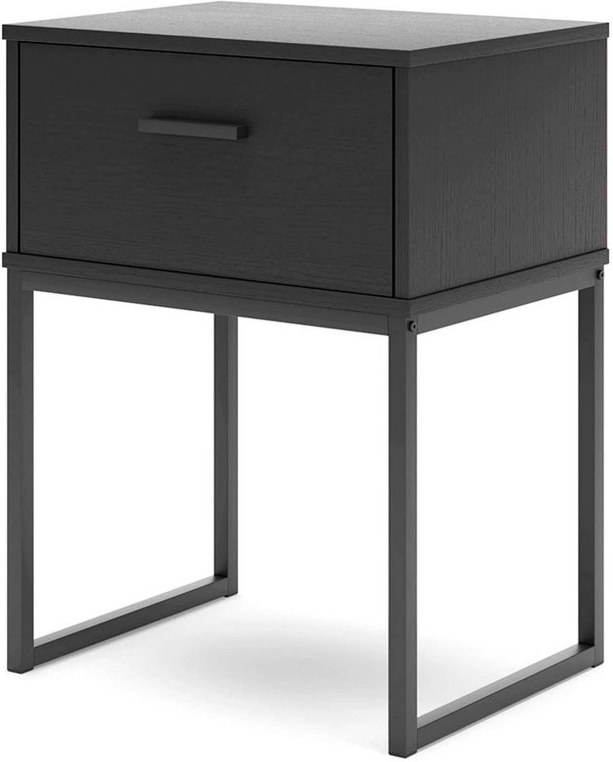 Socalle Nightstand In Black EB1865291