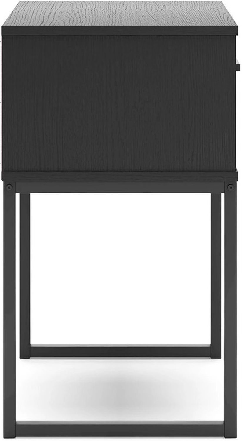 Socalle Nightstand In Black EB1865291