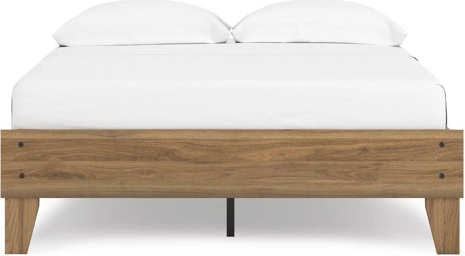 Deanlow Full Platform Bed In Honey EB1866112