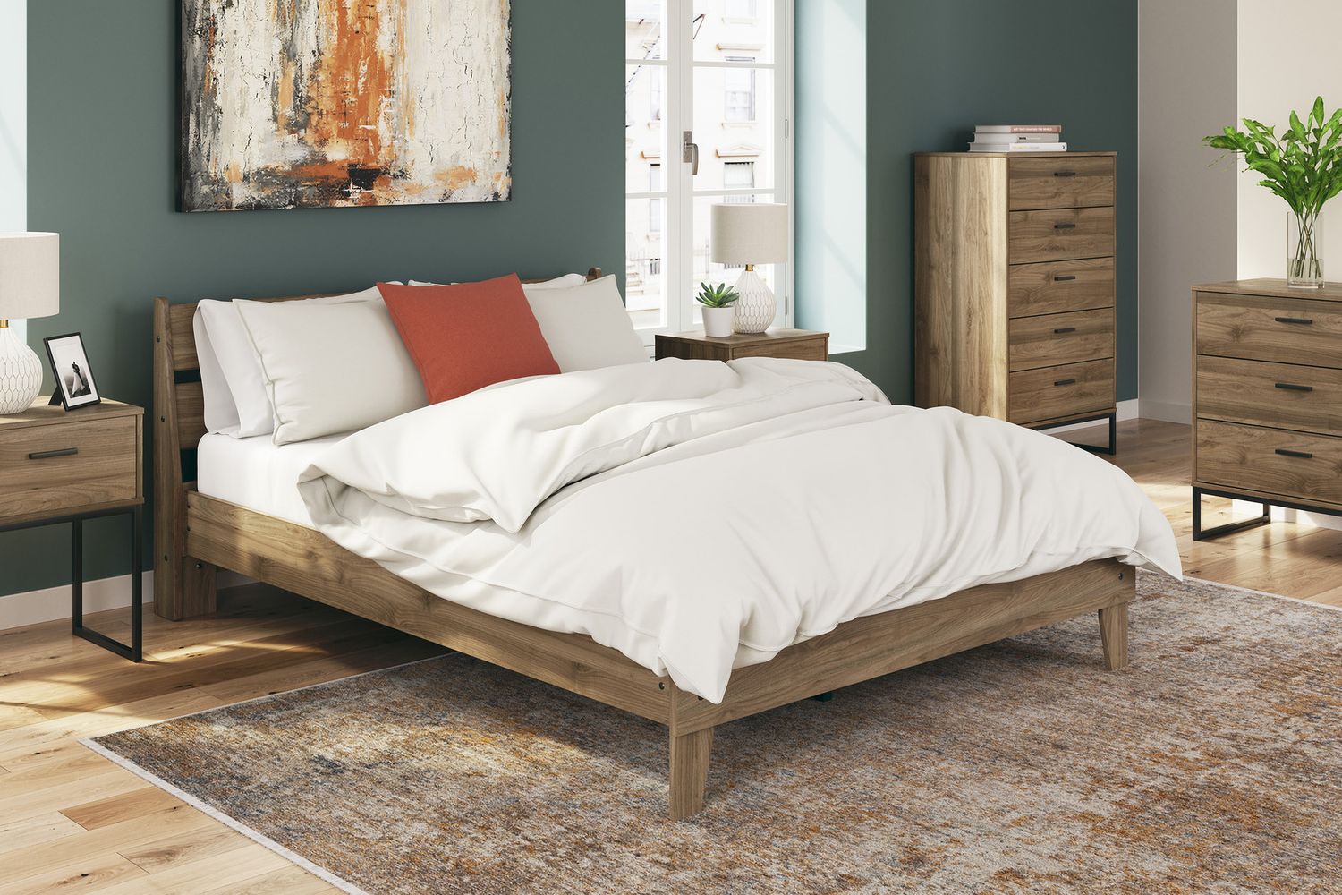 Deanlow Dresser In Honey EB1866231