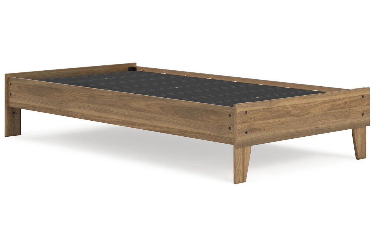 Deanlow Twin Panel Bed In Honey EB1866B1