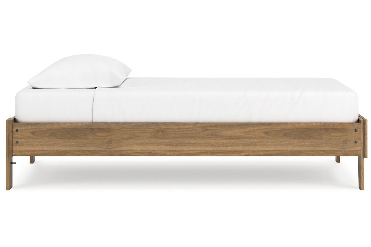 Deanlow Twin Panel Bed In Honey EB1866B1
