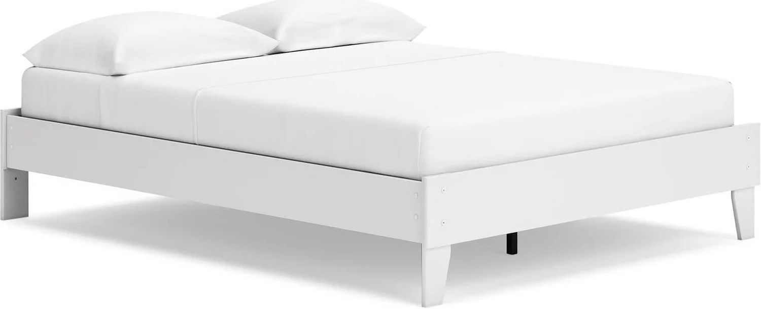 Socalle Queen Platform Bed In Two-tone EB1867113