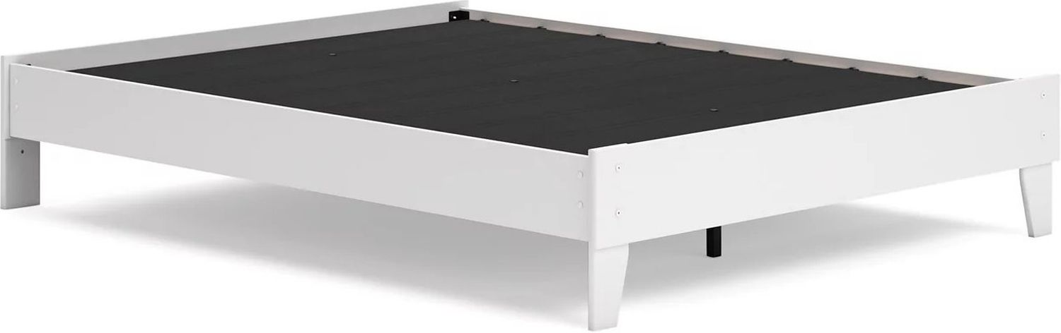 Socalle Queen Platform Bed In Two-tone EB1867113