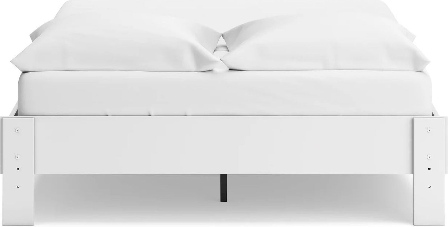 Socalle Queen Platform Bed In Two-tone EB1867113