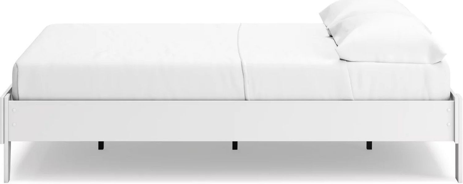 Socalle Queen Platform Bed In Two-tone EB1867113
