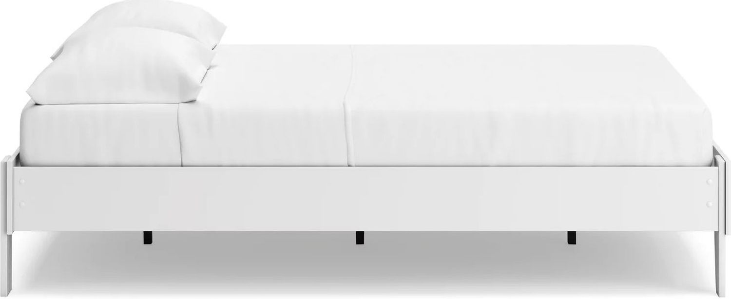 Socalle Queen Platform Bed In Two-tone EB1867113