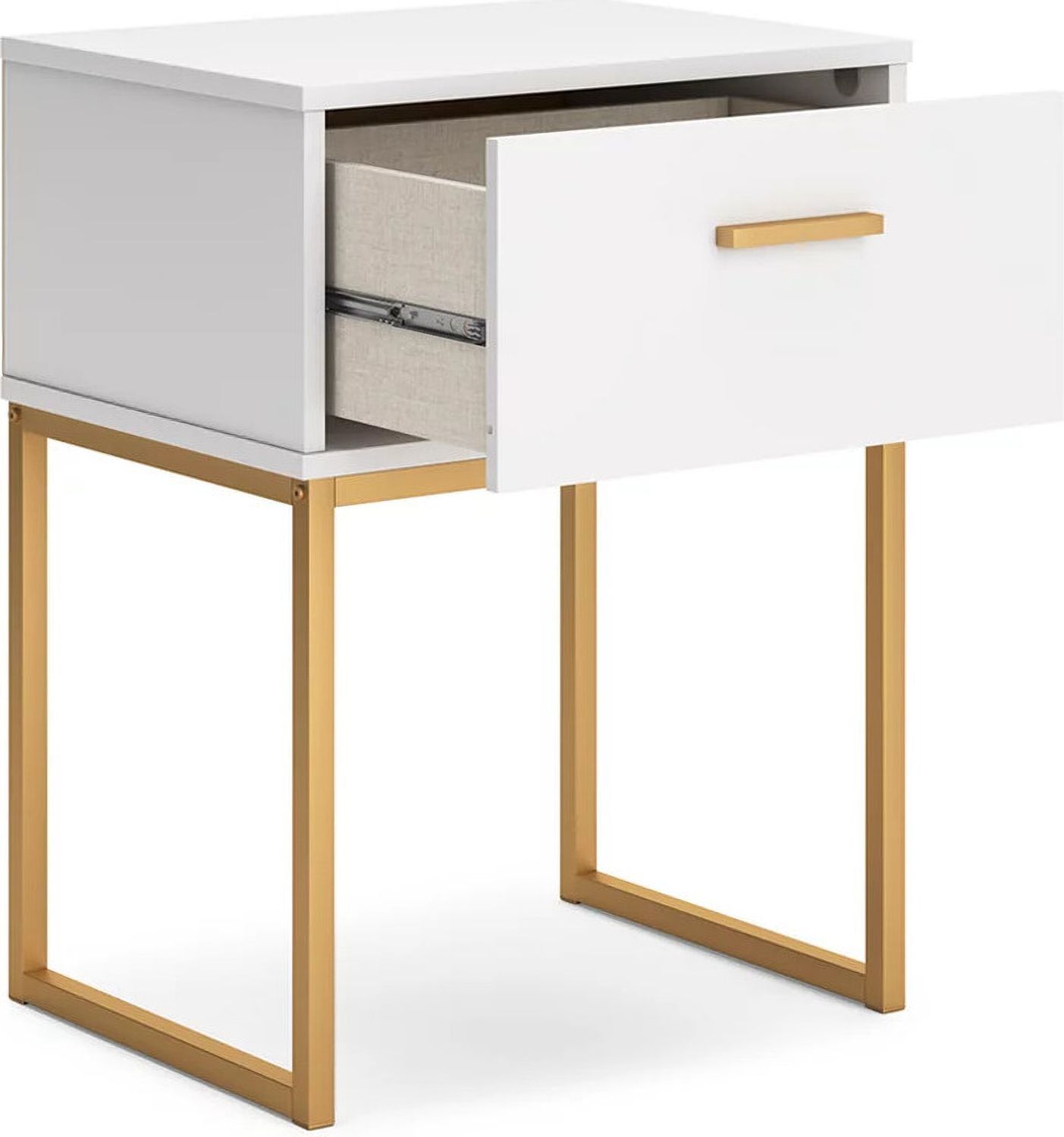 Socalle Nightstand In Two-tone EB1867291