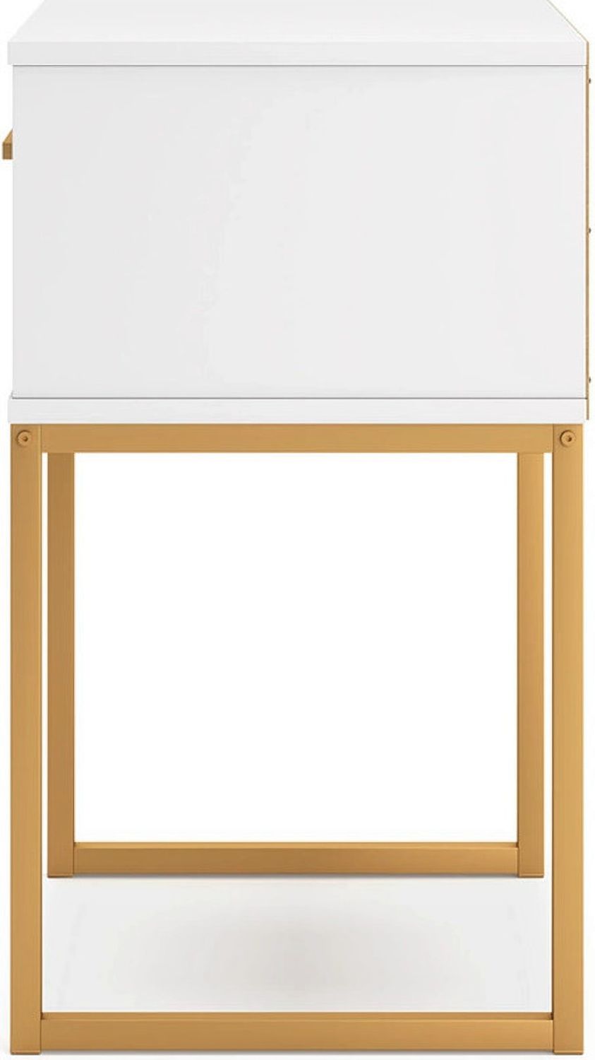 Socalle Nightstand In Two-tone EB1867291