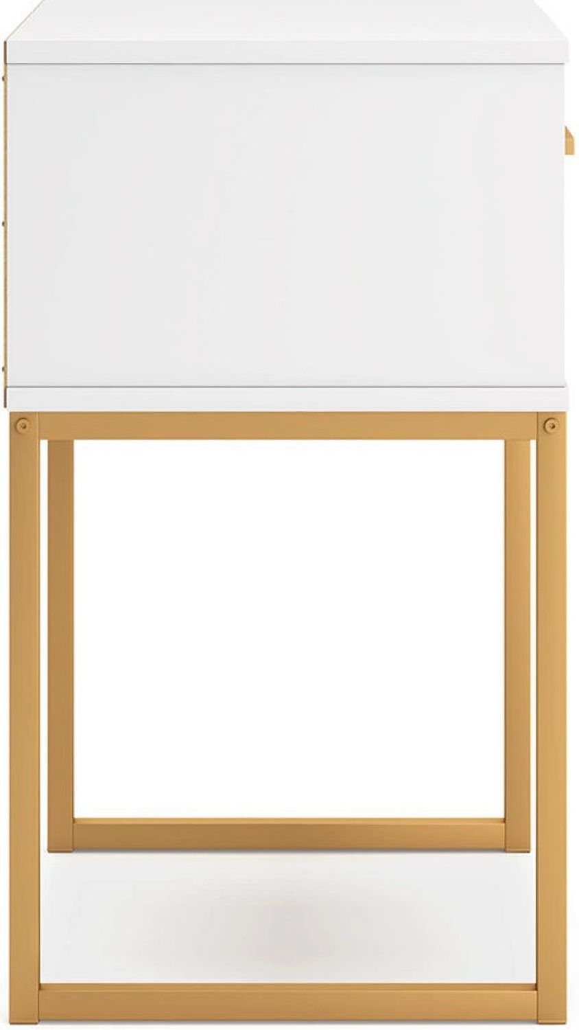 Socalle Nightstand In Two-tone EB1867291