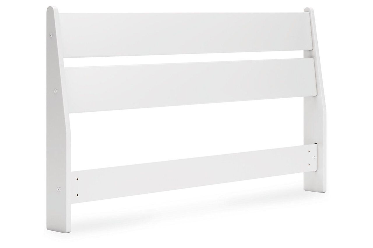 Socalle Queen Panel Platform Bed In Two-tone EB1867B3