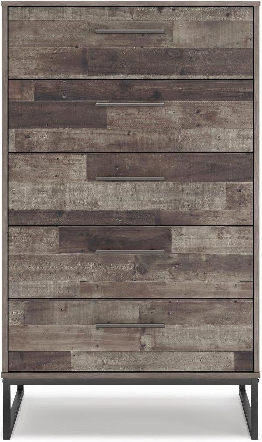 Neilsville Multi Gray Five Drawer Chest EB2120245