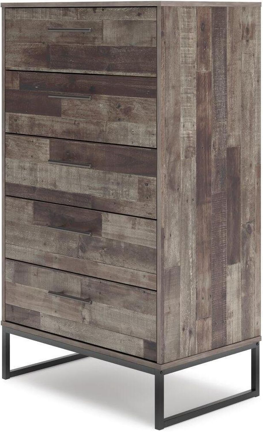 Neilsville Multi Gray Five Drawer Chest EB2120245