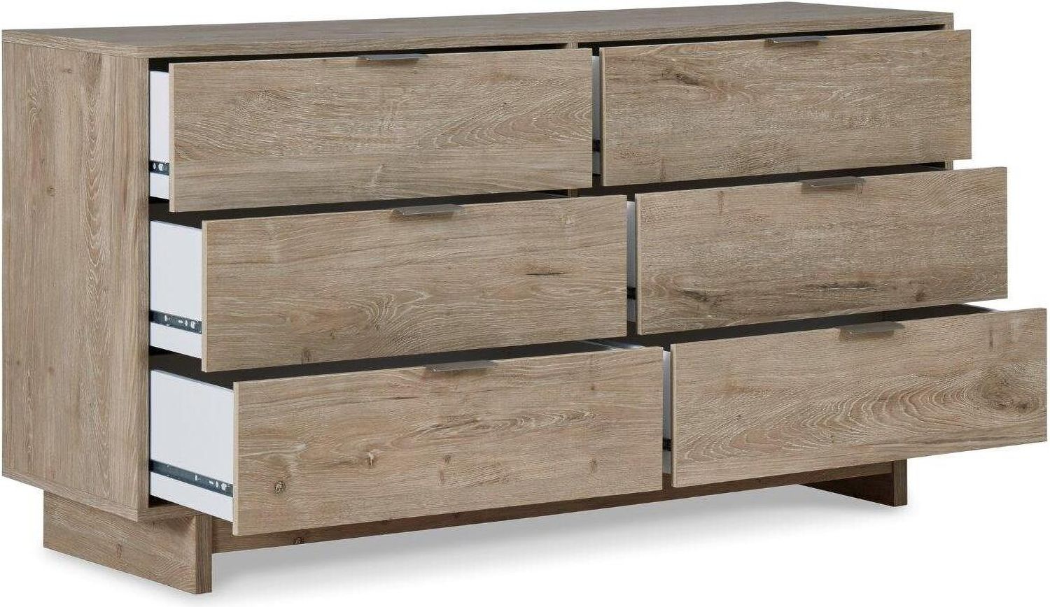 Oliah Natural Six Drawer Dresser EB2270231
