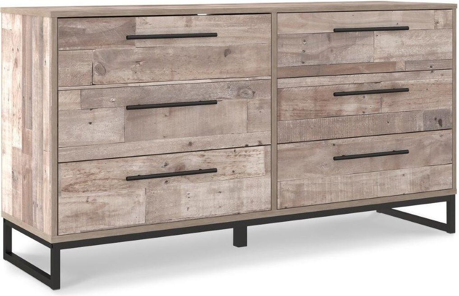 Neilsville Whitewash Six Drawer Dresser EB2320231