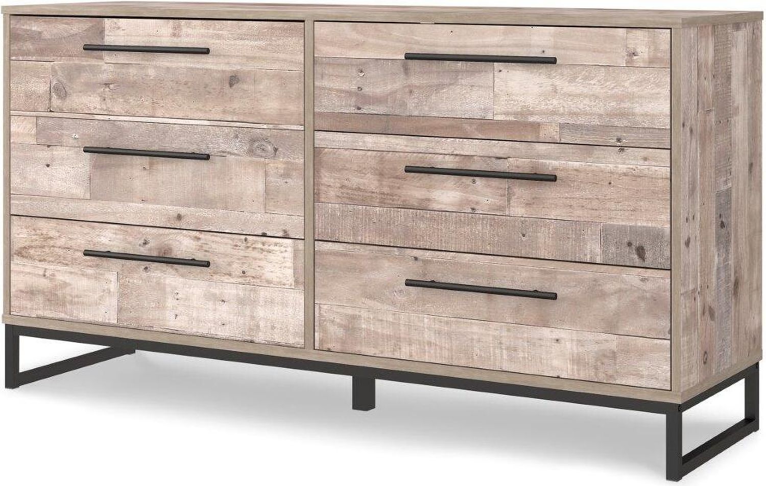 Neilsville Whitewash Six Drawer Dresser EB2320231