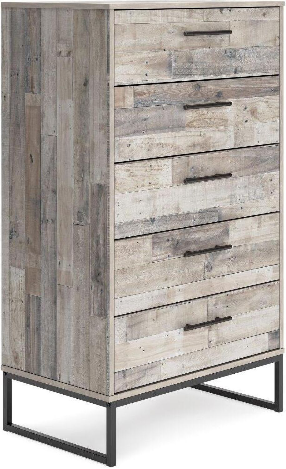 Neilsville Whitewash Five Drawer Chest EB2320245