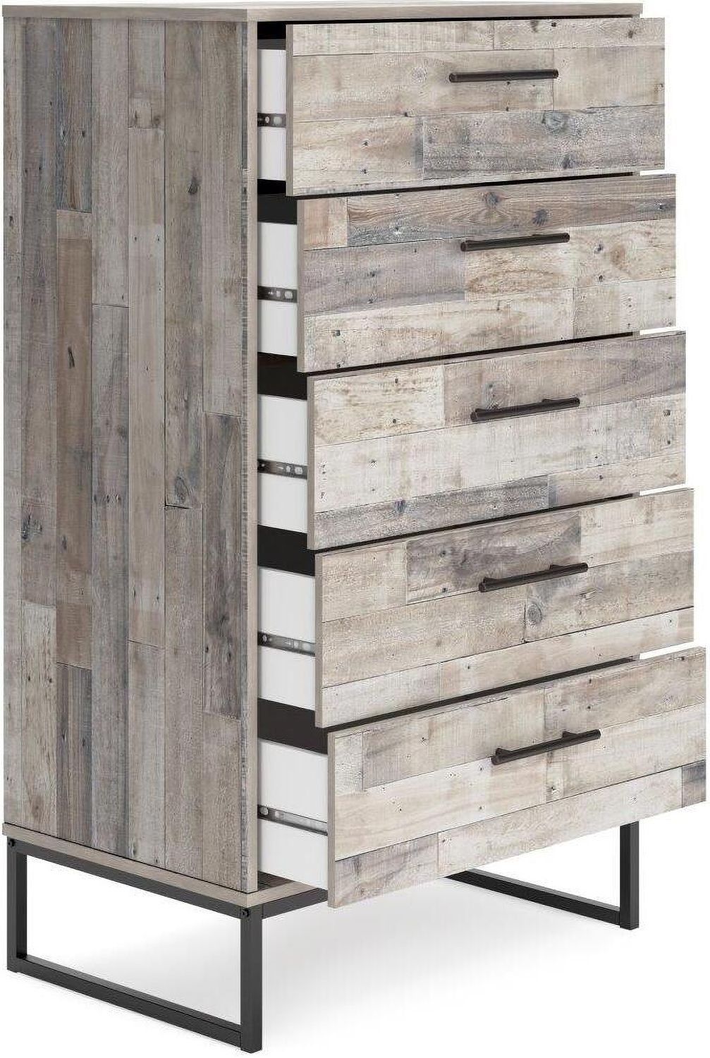 Neilsville Whitewash Five Drawer Chest EB2320245