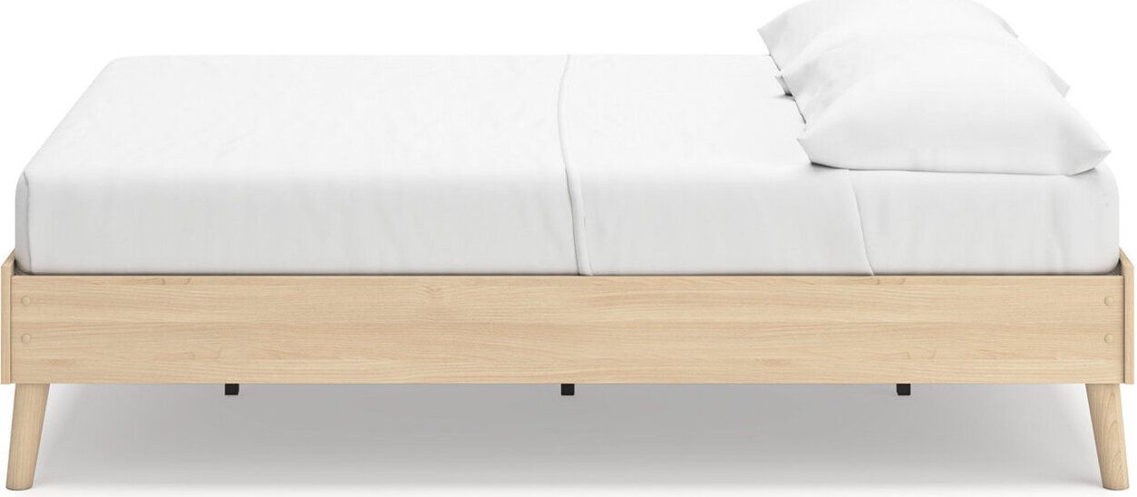 Cabinella Full Platform Bed In Tan EB2444112