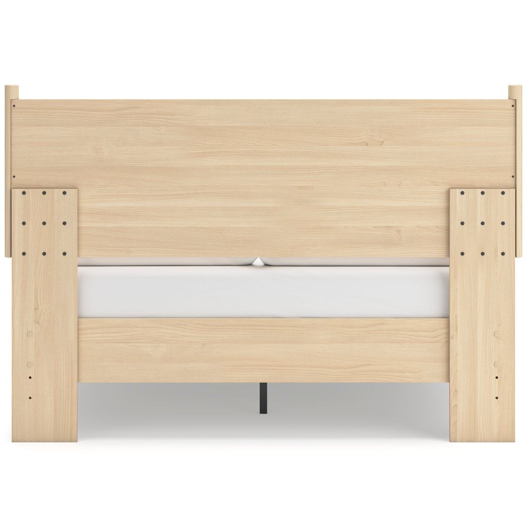 Cabinella Queen Panel Headboard In Tan EB2444157