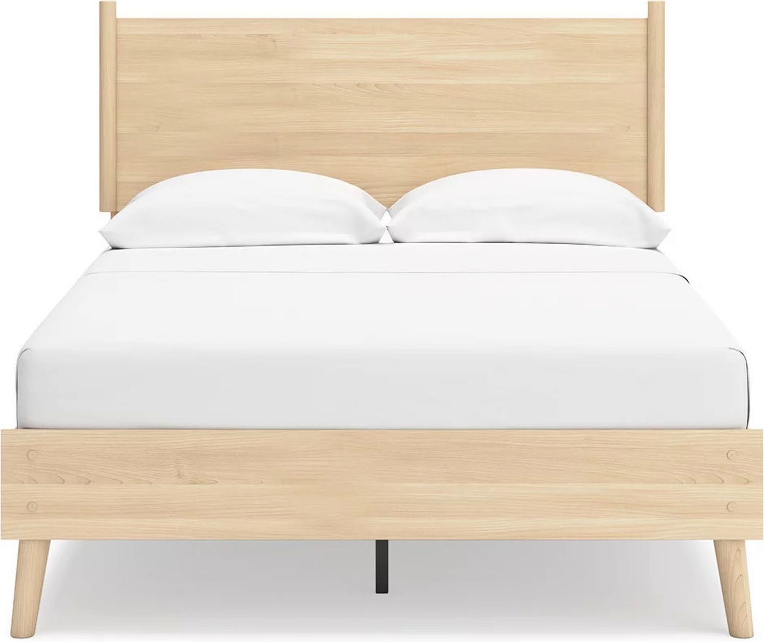 Cabinella Full Platform Panel Bed In Tan EB2444B1