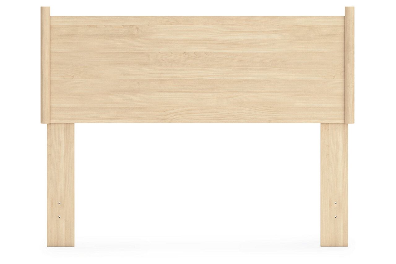 Cabinella Full Platform Panel Bed In Tan EB2444B1